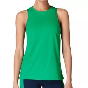 Sweaty Betty Pacesetter Running Tank Kelly Green Women’s size 6